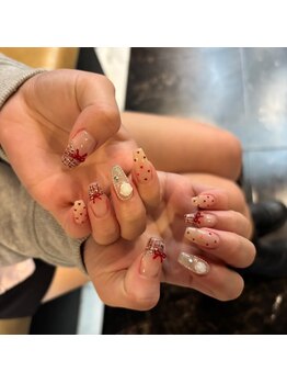 ヴィコ 四条烏丸店(vico)/【mifumi】クリスマスネイル