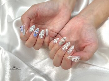 まつげエクステアンドネイルサロン アモル 恵比寿店(Amor)/やり放題120分コース ¥13000