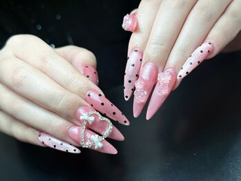 アミネイル 中野(Ami Nail)/ワンホンガーリーネイル