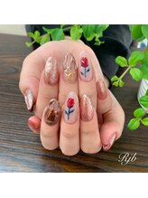 ネイルサロン アンド スクール アールジェイビー(Nailsalon&School Rjb)/持ち込みデザインネイル