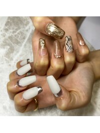 アシンメトリーネイル