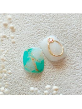 ネイルサロン アリイ(Alii)/春フットデザイン