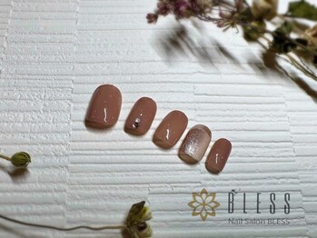 ネイルアンドアイラッシュ ブレス エスパル山形本店(BLESS)/トレンドのオンブレフレンチ☆