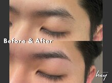 ヘイ 恵比寿店(hey)/メンズ眉毛＊自然に印象UP