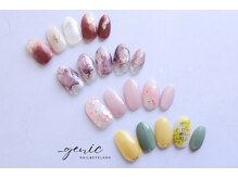 ジェニック(_genic)/2024/3・monthly nail