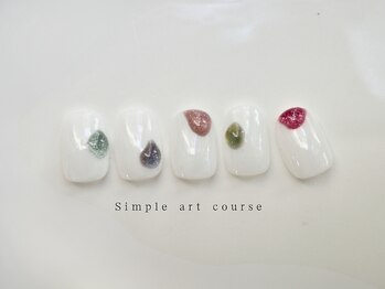 エン ダイカンヤマ(En'e daikanyama)/定額／シンプルアートコース♪