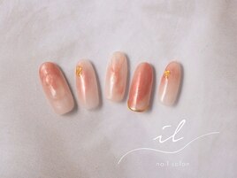 ニュアンス×ミラーネイル