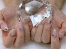 ラシュシュ(La chou chou)/個性派ドットネイル