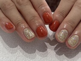 秋カラーのワンカラー