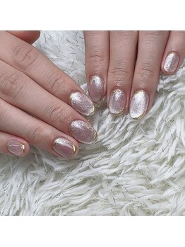 アートネイル ギャラリー(Art nail Gallery)/音な上品マグネットネイル