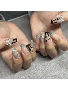 デイ ウィズアウト エニシング(Day Without Anything)/持ち込みネイル/担当:松山