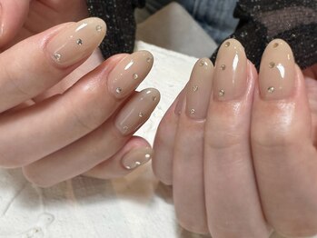 デューネイルスタジオ(dew nail studio)/シンプルナチュラルカラー
