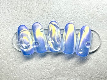 ミリミリネイル(MILI mili nail)/オーロラミラーネイル