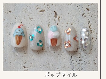 プレンティー 北千住西口店(plenty)/ポップネイル