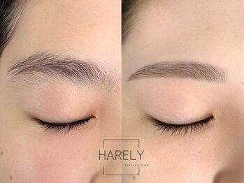 ハレリー(HARELY)の写真/[低価格で通いやすいアイブロウメニューも]最後はメイクでお仕上げ！お出かけ前もお気軽にお越しください◎