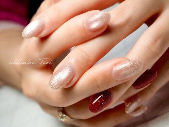 マグネット×フラッシュネイル