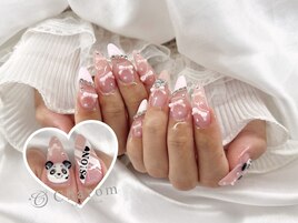 ピンクフレンチネイル
