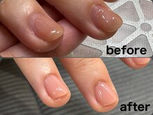 アコービューティー(Acoo Beauty)の雰囲気（そり爪でお悩みの方もお任せください！美爪育成・フォルム）