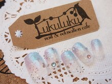 ルクルク ネイル&リラクゼーションサロン(lukuluku)/★キラキラスノーネイル★