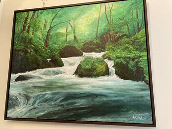 椎名亮 整体院/アートな時間もお楽しみください