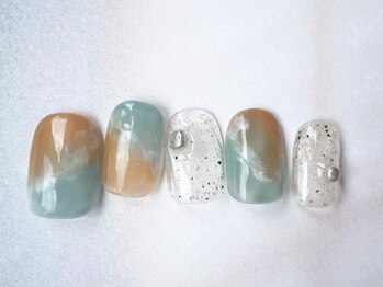 アイネイルズ 梅田店(I nails)/サマーニュアンスネイル
