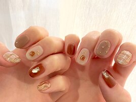 ニュアンスflowerネイル♪