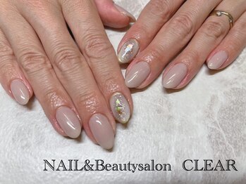 ネイルアンドビューティーサロン クリア(CLEAR)/シンプルネイル