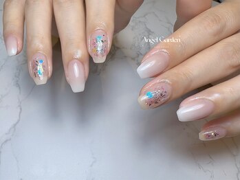 エンジェルガーデンネイル 池袋店(Angelgarden nail)/ホワイトグラデーション