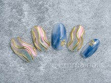 エマ ネイルズ(Emma Nails)/オーロラ☆ニュアンス