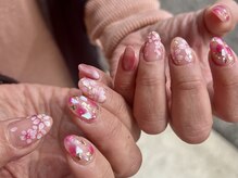 サラソージュ アチワ ネイル(SARA SO-JU ACHIWA NAIL)/持ち込みデザインFULL