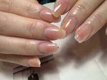 デューネイルスタジオ(dew nail studio)/桃ネイル