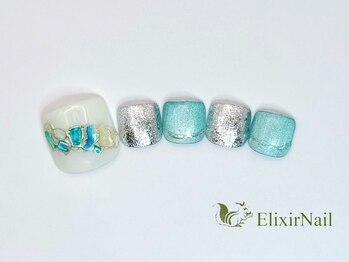 エリクサーネイル 新橋(Elixir Nail)/フットやり放題