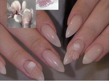 ジェミーネイル エビス(Jemiy nail ebisu)/ヌーディーワンカラーバラ