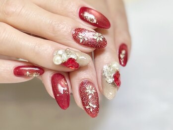 ムー(muu.)/クリスマスネイル