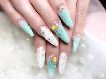 アグン(agung)/スカルプ お花デザイン