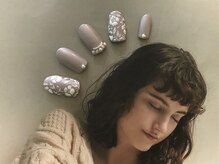 ネイルアンドアイラッシュサロン エスポアール(nail&eyelash salon espoir)/フラワーネイル　120分コース