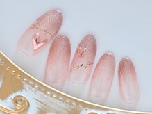 チェリーネイル(Cherry nail)/キュートバレンタイン