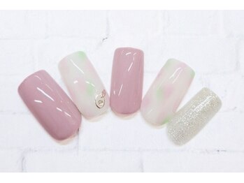 アルセア 上野御徒町店(Alcea)/ニュアンスネイル シンプル