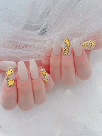 長さ出しネイル！