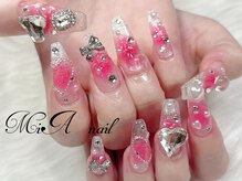 ミアネイル 池袋(MiAnail)/パラジェル★チークネイル