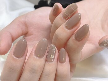 シキナ(shikina)/チェック ブラウン 秋冬