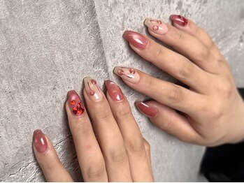 ニベル(Nibell)の写真/【季節やイベントごとのデザインをご用意◎】自分のスタイルに合わせたネイルが楽しめるのが嬉しいポイント