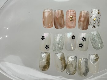 ナイン(NINE)の写真/トレンドを取り入れたデザイン多数♪パラジェル専門店☆高い提案力×技術力でワンランク上の仕上がりに！