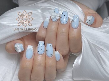 ウメネイルスタジオ(UME NAIL STUDIO)/題長さだしやり放題×つけ放