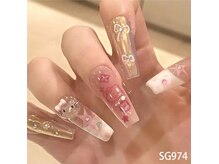 AI Nail BOXの雰囲気（人気の韓国風デザイン）
