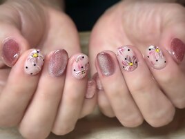 コスモス フラワー マグネット