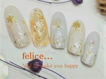 ネイルサロン フェリーチェ(felice)/【定額ネイル】¥7980