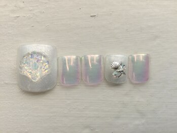 ルリアンネイル(le lien nail)/Foot定額アートコースB