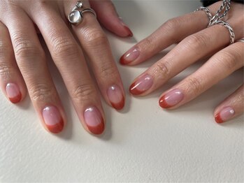 ニコルネイル(nicole nail)/カラーフレンチネイル