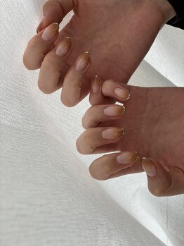 シエナ ネイル(siena nail)/ミラー、グラデーション